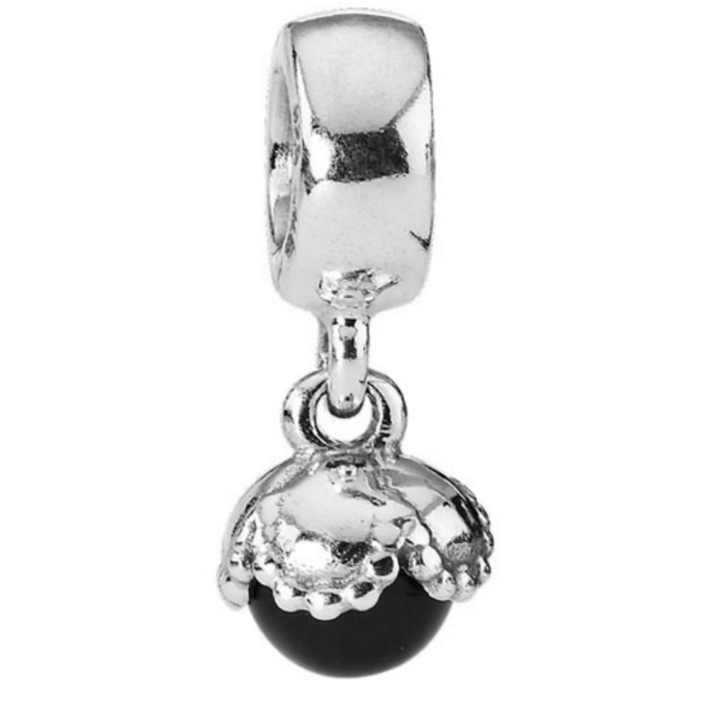 Pandora Black Onyx Dangle Charm